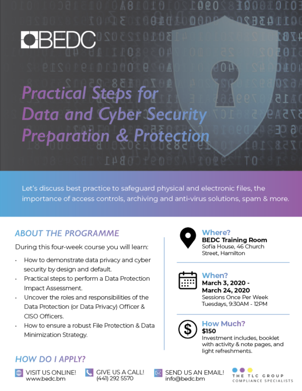Practical Steps for Data and Cyber Security Preparation & Protection