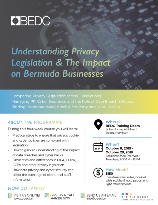 Understanding Privacy Legislation & The Impact on Bermuda Businesses