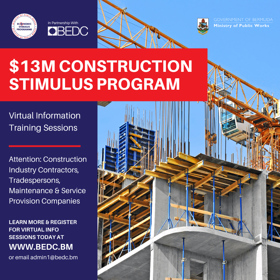 Construction Stimulus Program: BEDC Launches Virtual Information Sessions to Support