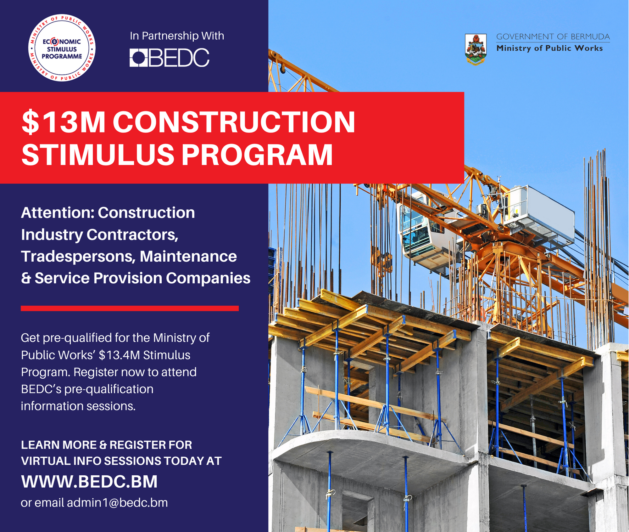 MPW Construction Stimulus Program – Session Recordings & Documents