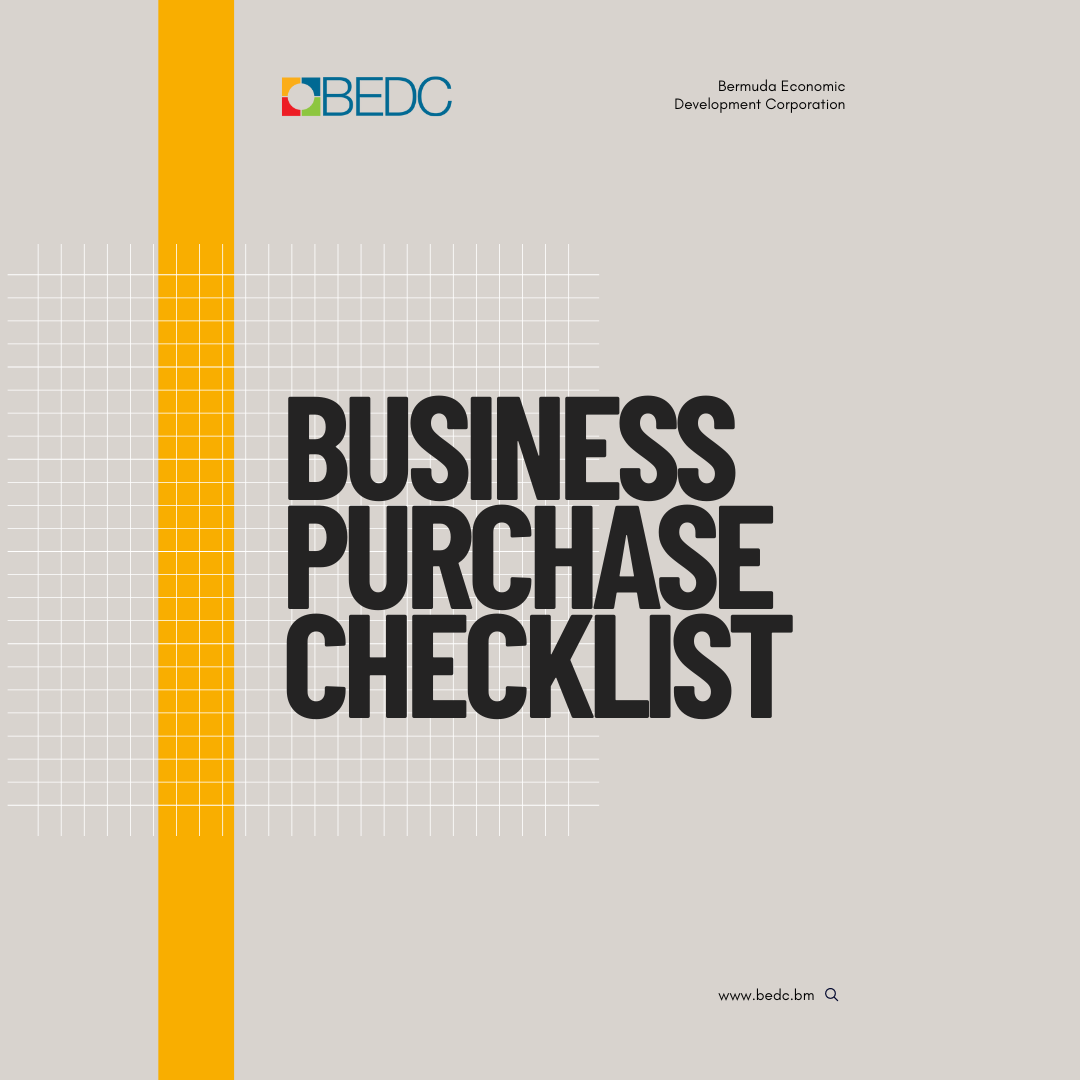 Business Purchase Checklist