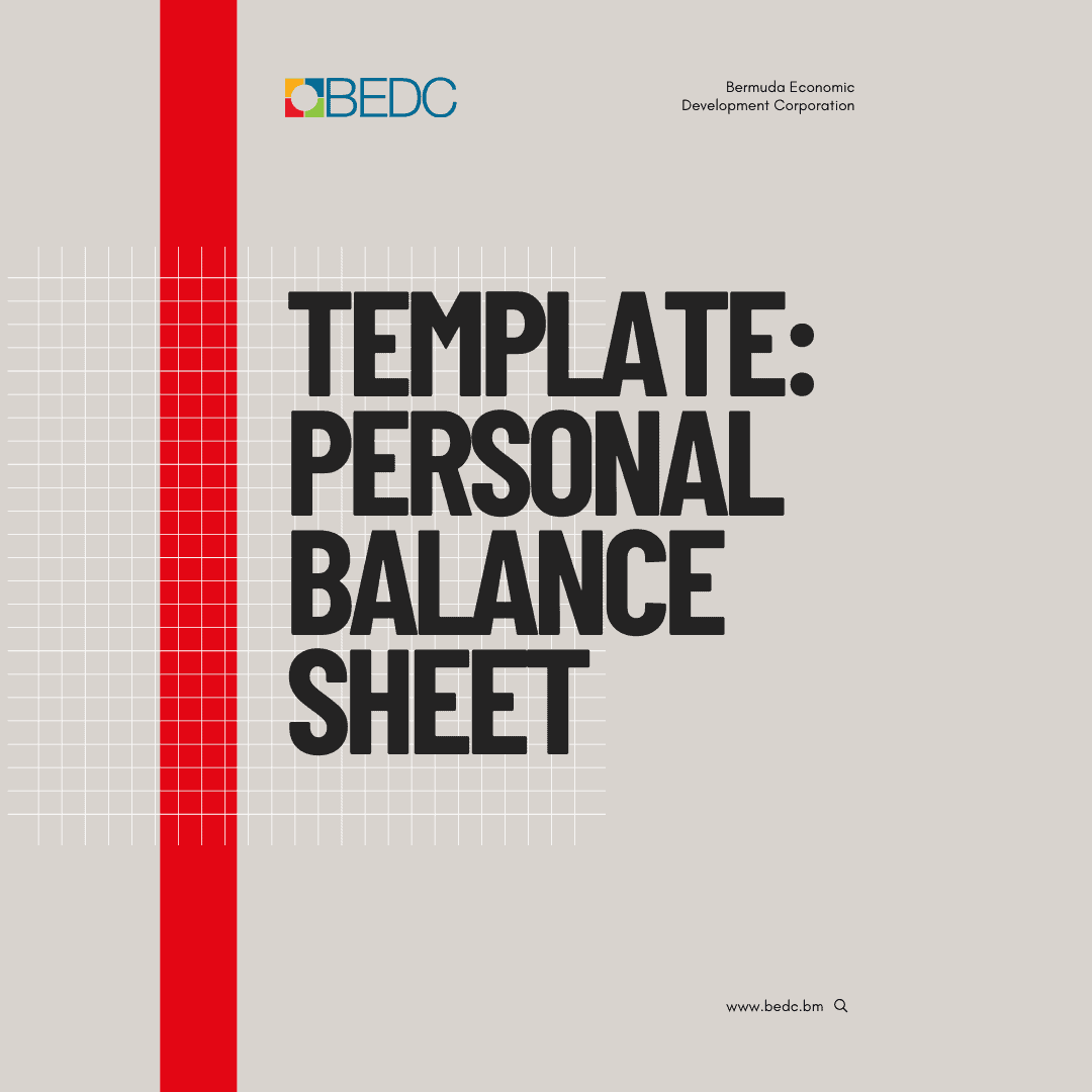 Template: Personal Balance Sheet