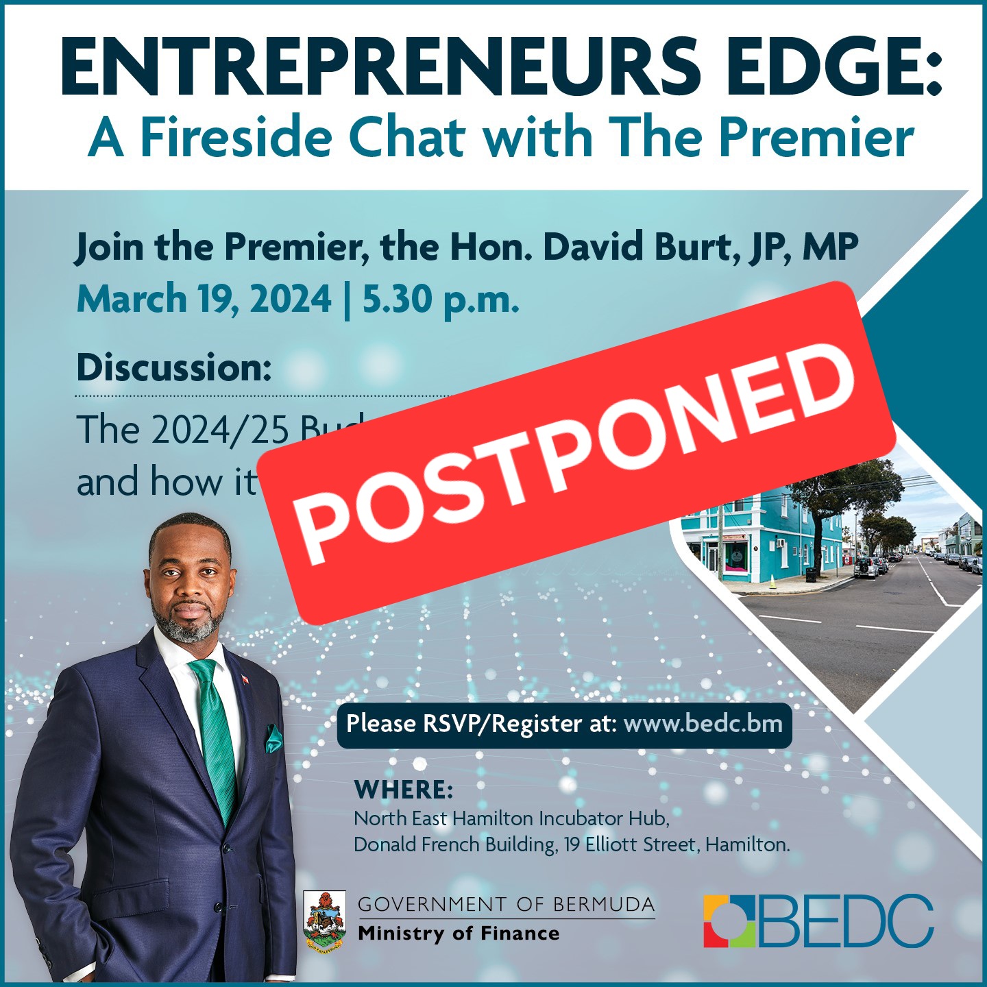 Entrepreneur’s Edge: A Fireside Chat with The Premier